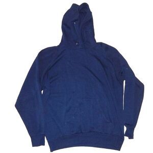 Challenger Women’s XL Vintage Navy Blue Pullover Hoodie Sweatshirt